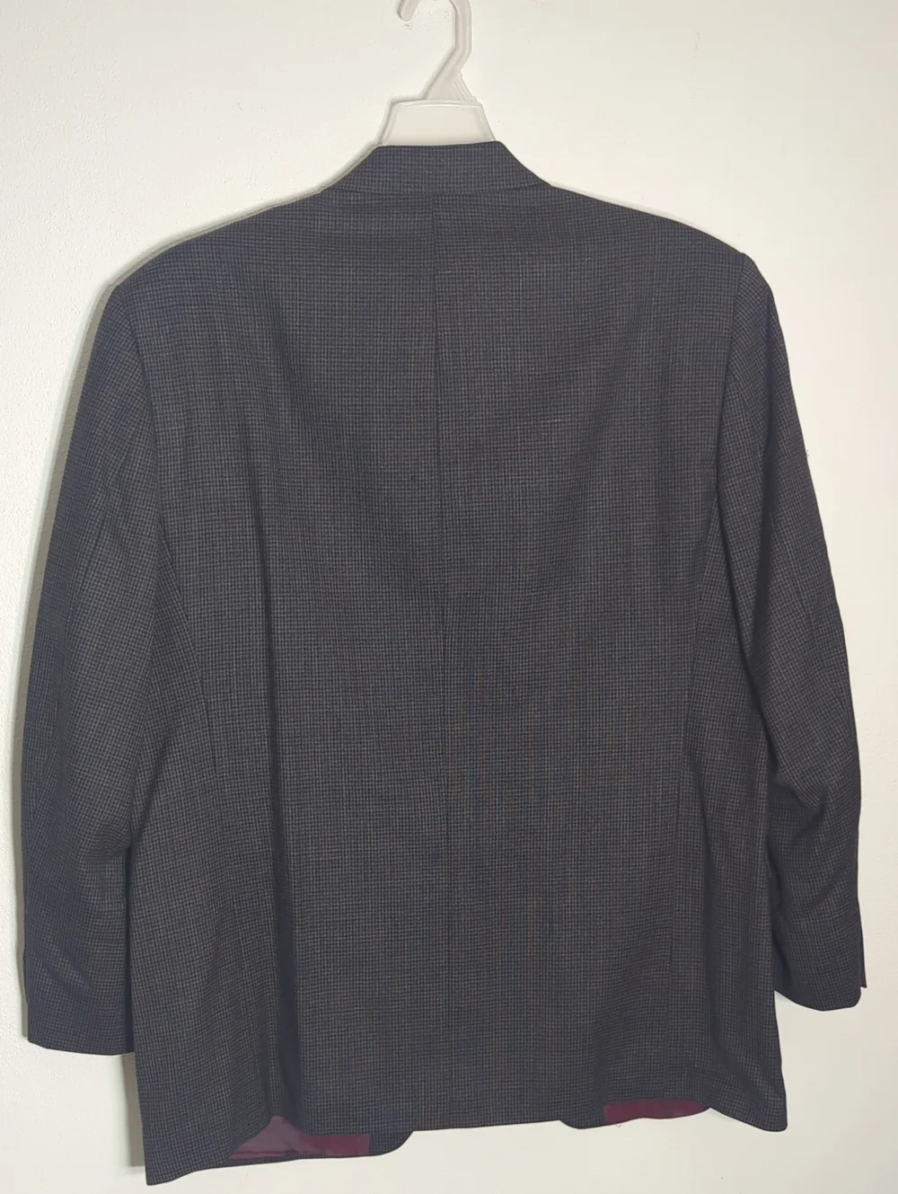 Mens Blazer Lot 100% Wool for Crafters Upcycling Herringbone Houndstooth Autumn